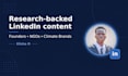 write linkedin posts and carousels for your brand