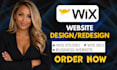 wix website design wix website redesign wix studio website
