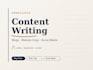 write engaging blogs and content