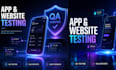 assist in website testing user testing app testing with 12 testers and feedback