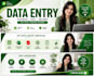 do data entry, copy paste, PDF to excel , PDF to word and web research