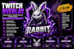 design animated twitch overlay stream overlay stream package twitch logo