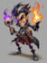 design 2d game character illustration