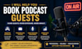 do podcast guest booking and outreach