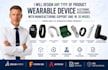 3d product design 3d cadmodel smart wearable enclosure iot electronic prototype