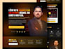 build modern book author website or ebook author website