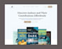 build modern book author website or ebook author website