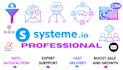 build ebook sales funnel, systeme io website, systeme io landing page
