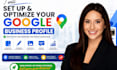 set up and optimize your google business profile
