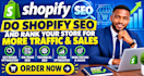 do shopify SEO and rank your store for more traffic and sales