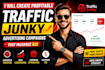 create profitable traffic junky advertising campaigns that maximize ROI