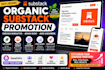 substack account setup substack newsletter manage substack post substack promote