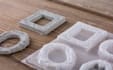 design plaster mold, slip casting mold for ceramic and pottery production