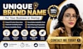 create a unique brand name for you with trademark and domain availability check