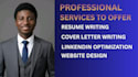 write a professional resume