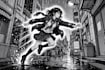 draw comic book page, manga comic illustration,