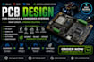 design custom pcb layout and schematic