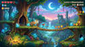 design 2d game environment, game background, tileset and concept art