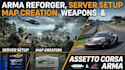 arma reforger, server setup map creation weapons assetto corsa arma