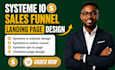 do systeme io systeme io website landing page, systeme io sales funnel