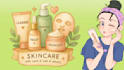 design youtube thumbnail for beauty skincare vlog channel