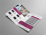 create a modern, professional, and bifold brochure