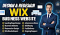 design wix business website wix website development  responsive wix website