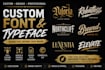 create your custom font calligraphy and any font edits