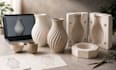design ceramic products and slip casting mold for production
