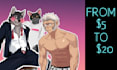 draw your furry character or nsfw