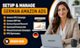 setup german amazon ads campaign, german amazon kdp ads, german PPC campaign