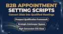 write a custom b2b cold calling script and sales playbook