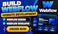 build webflow website development webflow design webflow developer