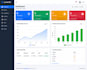 develop laravel admin panel and dashboard