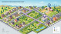 create premium vector maps with routes and landmarks
