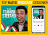 design a podcast logo and cover art