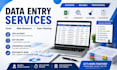accurate data entry and web research