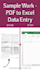 do fast and accurate data entry in excel and google sheets