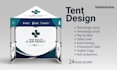design custom tent, table cover, flag and canopy tent