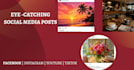 design professional social media posts