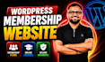design wordpress membership website wix website ieee membership kajabi website