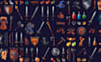 design custom pixel art game assets and sprite animations for you game