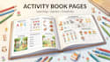 create fun kids activity book worksheets and learning pages