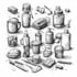 draw product or object to sketch from photo