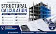 do structural calculation, load calculations, wind load calculation and analysis