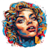 draw colorful wpap pop art portrait