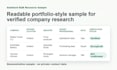 research and verify targeted b2b companies and decision makers