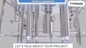 create realist 3d mechanical industrial animation video