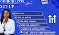 setup ghl CRM,ghl ai agent,ghl mcp server, ghl sub  account and automation