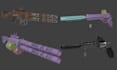 create and rig vrchat asset, sandbox game asset, unity props, weapons animation